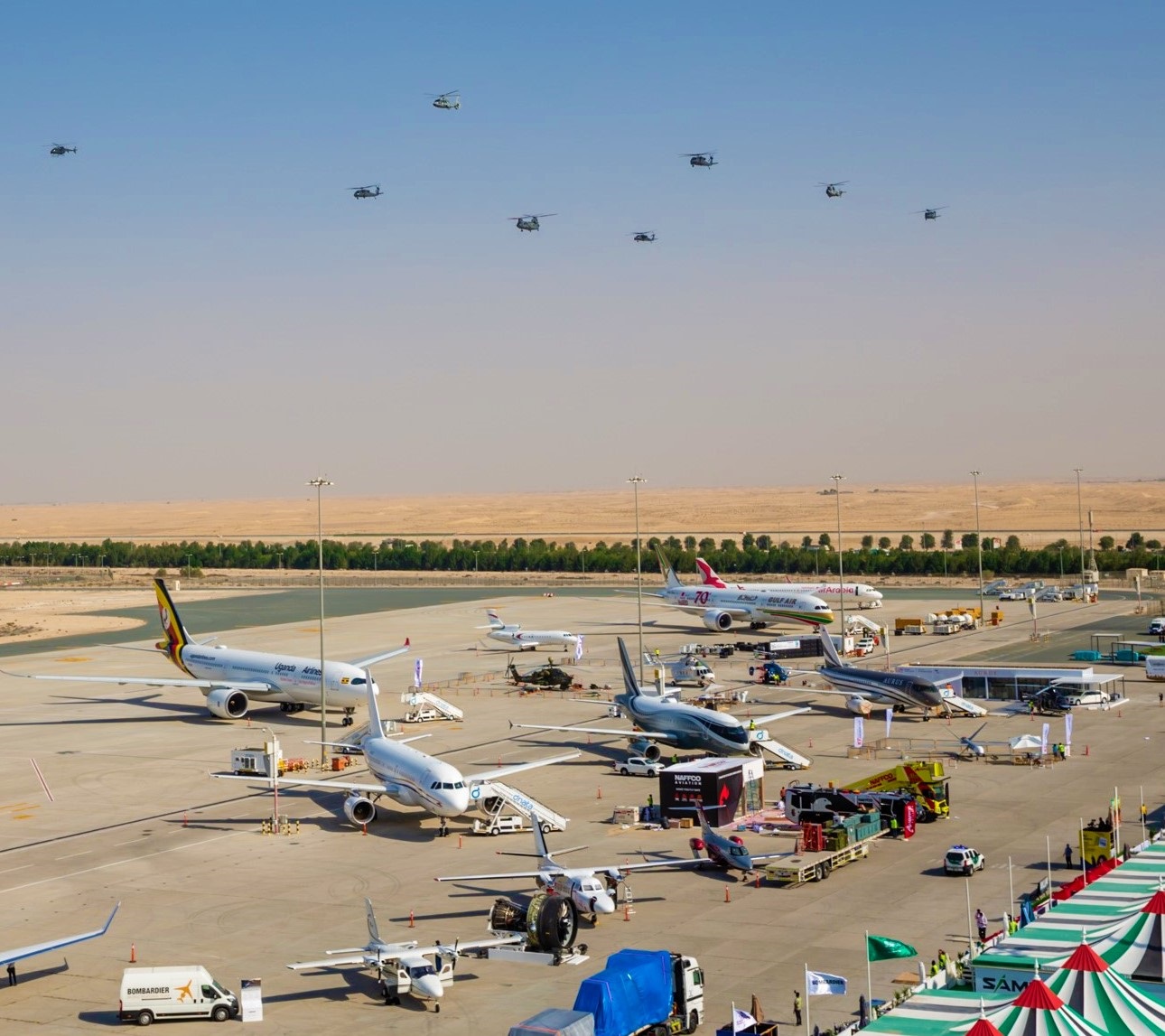 Extravaganza is here ! 17th edition of Dubai Airshow scrambled at Dubai